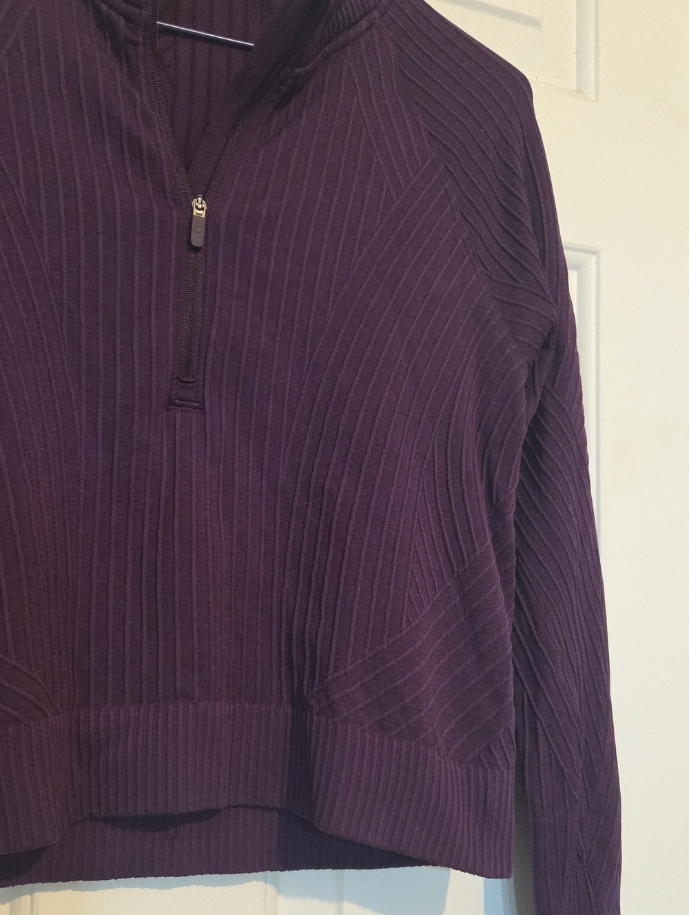 Lululemon Rest Less Cropped Half Zip - Picture 5 of 9